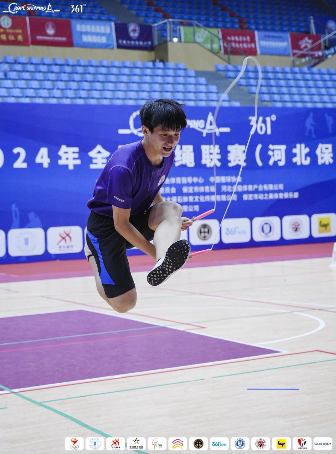 全国跳绳联赛落户保定近千名绳者逐鹿“奥运冠